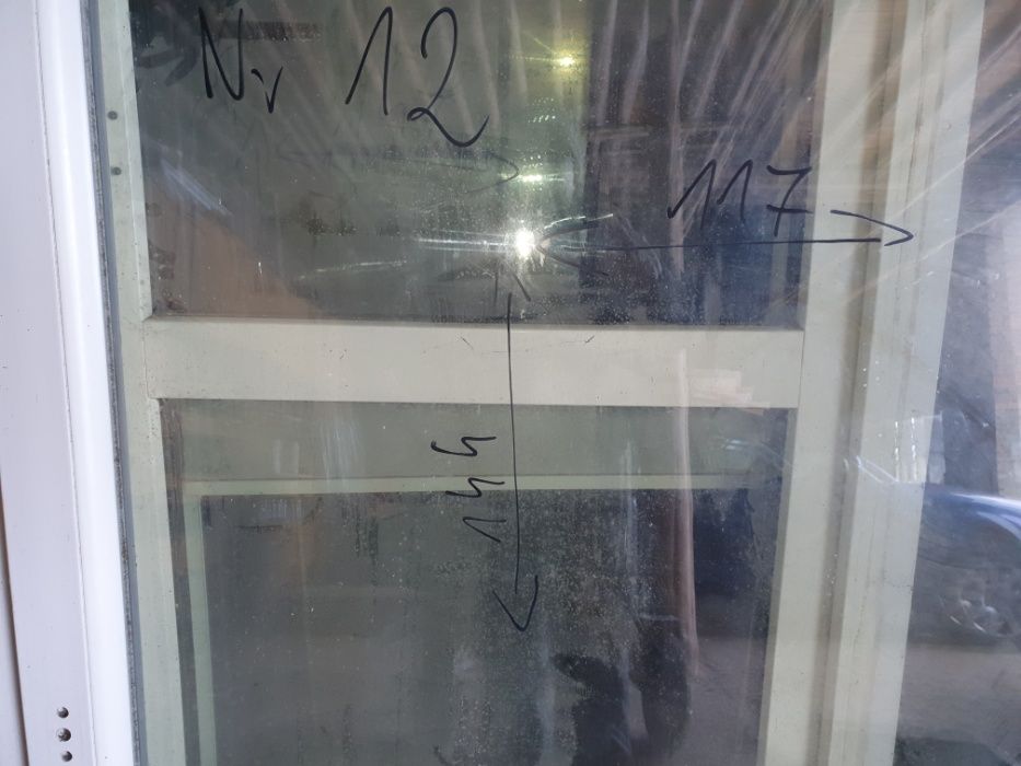 Okno plastikowe używane Nr 12 144x117