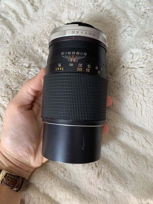 Objetiva Auto tele-lentar 1:3.5 f=200mm