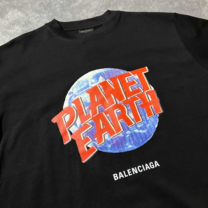 футболка Balenciaga Planet Earth S M L