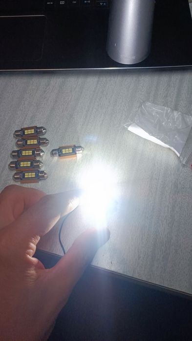 Лед Led лампи для авто C5W C10W Festoon Canbus  36мм для номерного знаку і не тільки