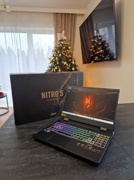 Acer Nitro 5 15,6" 144hz i5-12gen/RTX 4060 8GB/16GB RAM/512SSD/Win 11