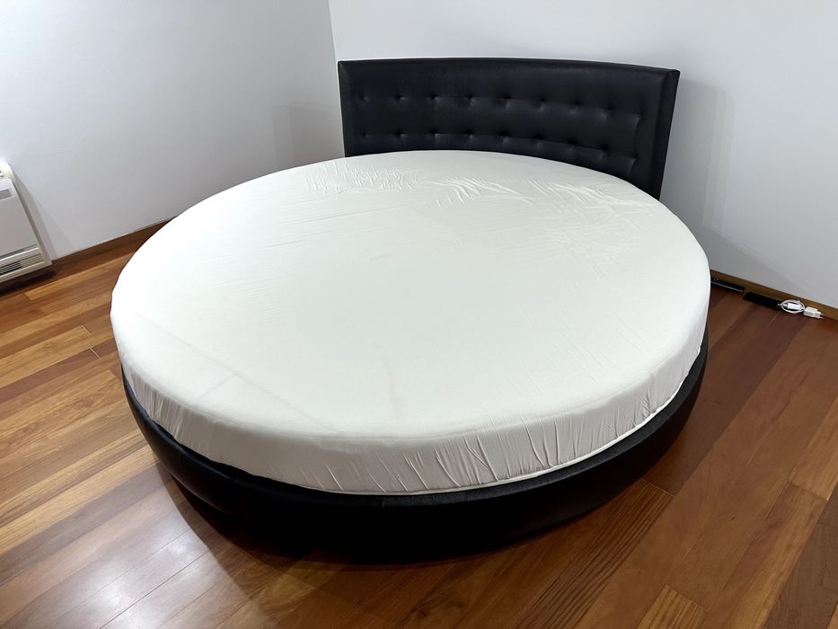 Cama Redonda com Colchão Incluído