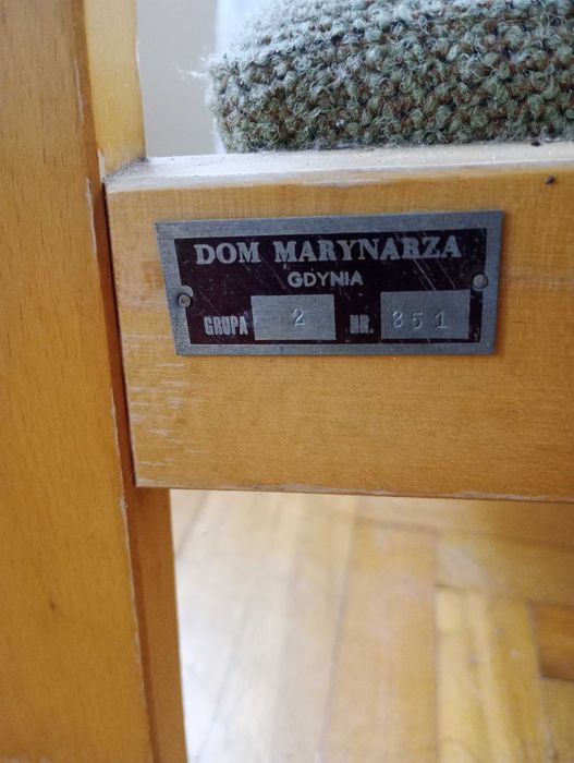 Pary foteli PRL Gościcin 1974