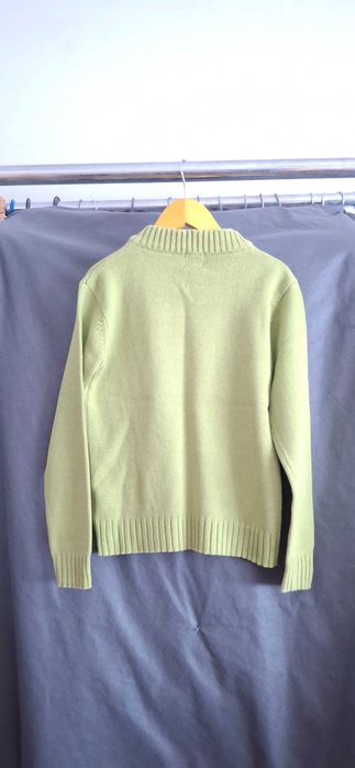 Pullover verde claro