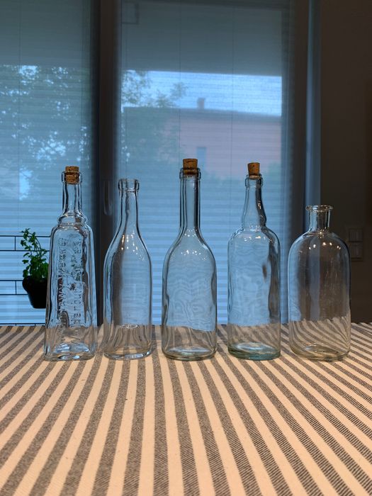 Stare butelki zestaw