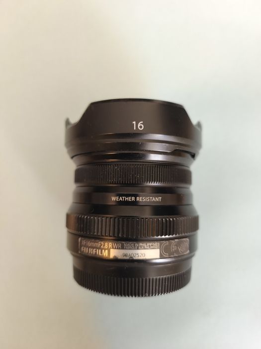 Fujifilm XF 16mm f/2.8 R WR + Filtro Hoya Fusion (Oferta)