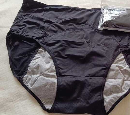 Менструальні труси високі (на 50 розмір) захисні для критичних днів