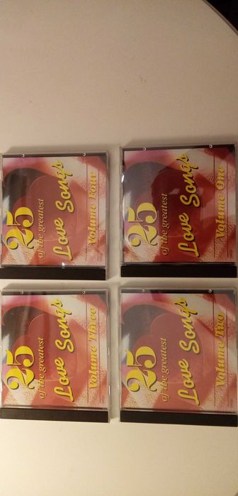 25 of the greatest Love Songs 4 płyty składanka