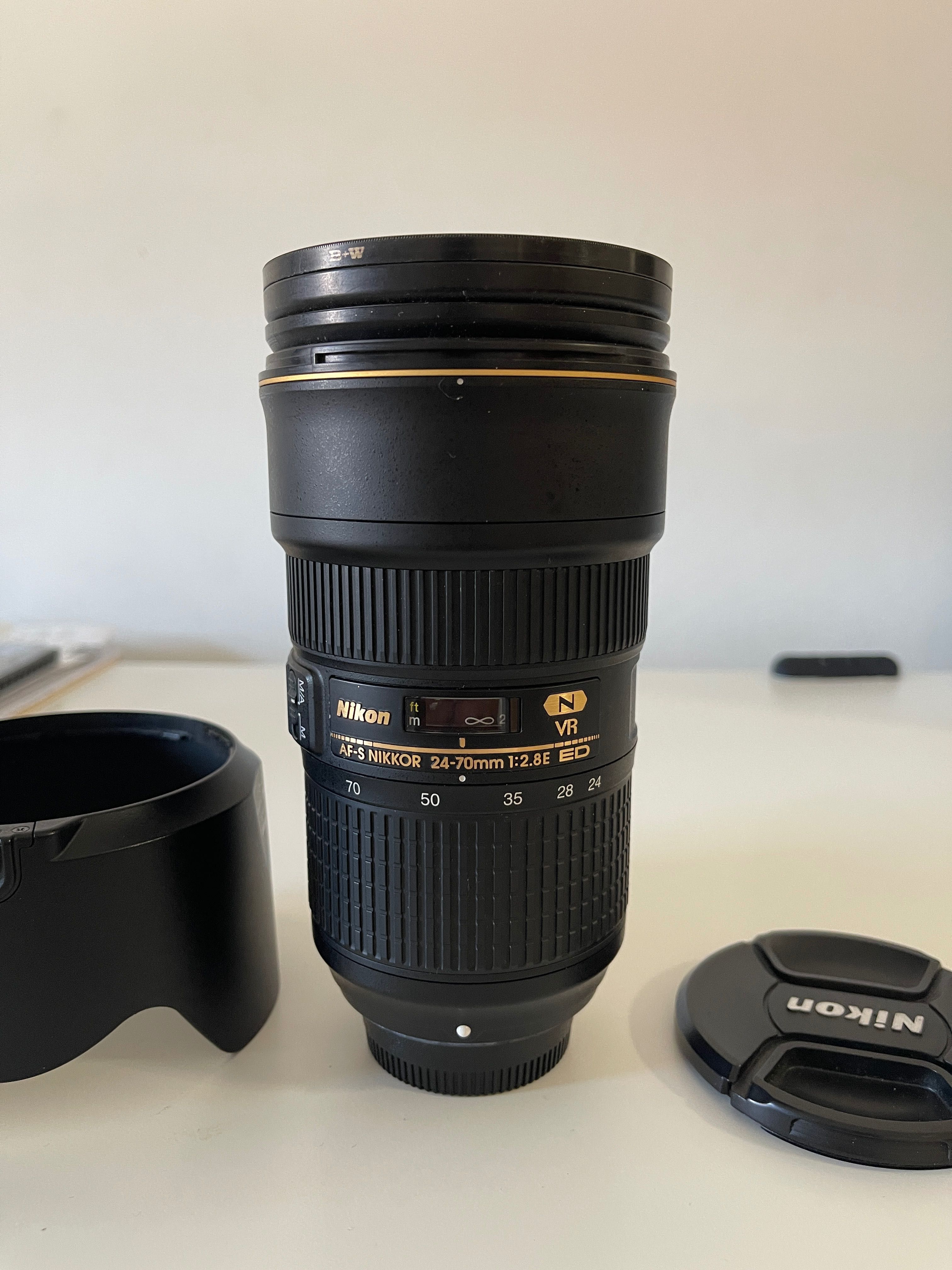 Objetiva Nikon AF-S Nikkor 24-70mm 1:2.8E ED VR Penamacor • OLX Portugal