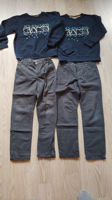 Zestaw dla bliźniaków rozmiar 134/140