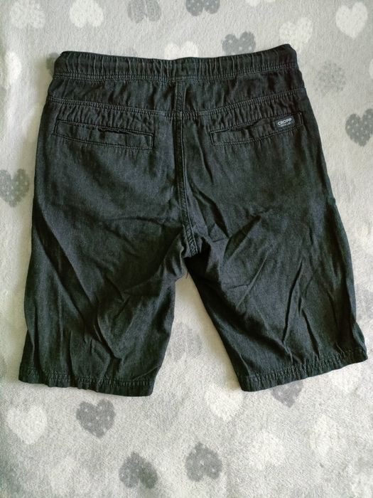 Spodnie jeansowe krótkie jogger męskie rozm. 28