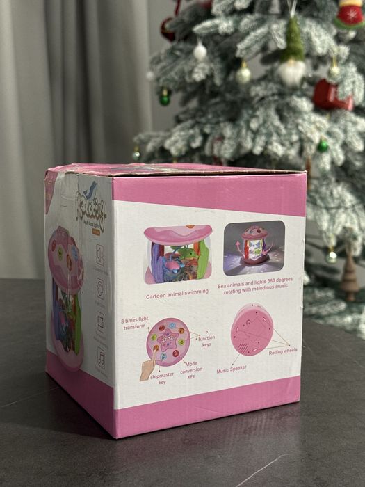 Нічник музичний і світловий, розвиваюча іграшка