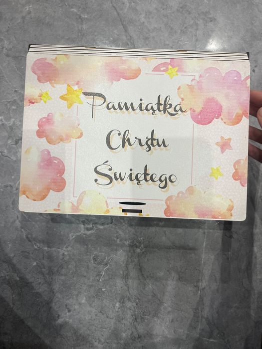 Skrzyneczka na chrzest