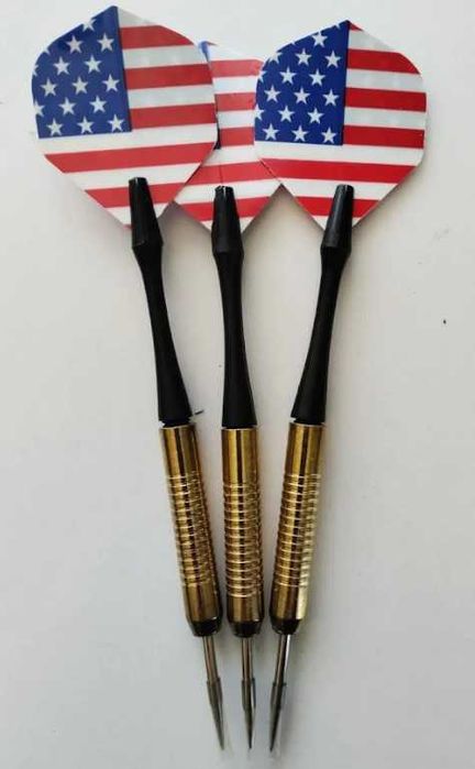 Дротики для профессионального дартса 3 штуки, по 18 г.