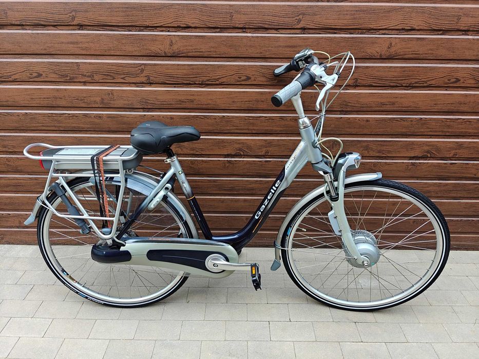 Rower elektryczny GAZELLE ORANGE Innergy. 1300 km 68 ładowań 49 cm. Jak nowa
