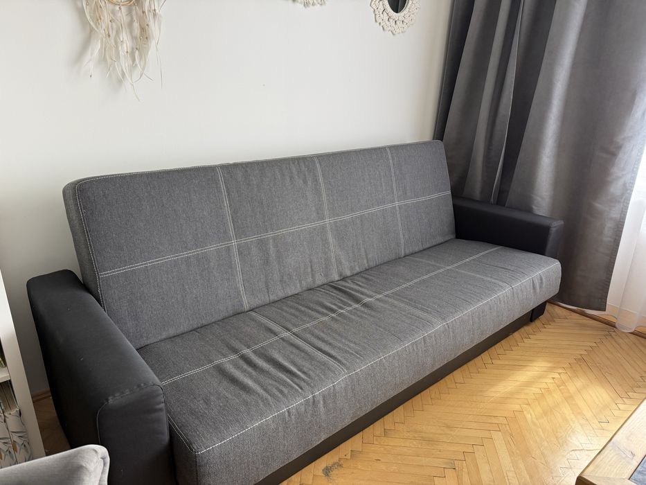 Sprzedam sofa kanapa szara czarna