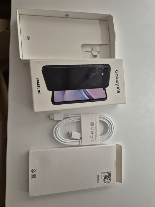 Jak nowy Smartfon Samsung A15 NFC czarny Gwarancja / etui / szkło