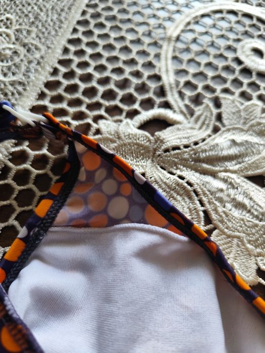 Dwuczęściowy kostium kąpielowy tankini do karmienia na regulowane rami