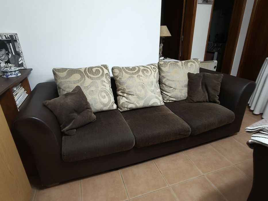 Conj 2 sofás usados