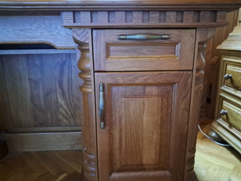 Стіл кабінетний, письмовий, керівника, з дуба