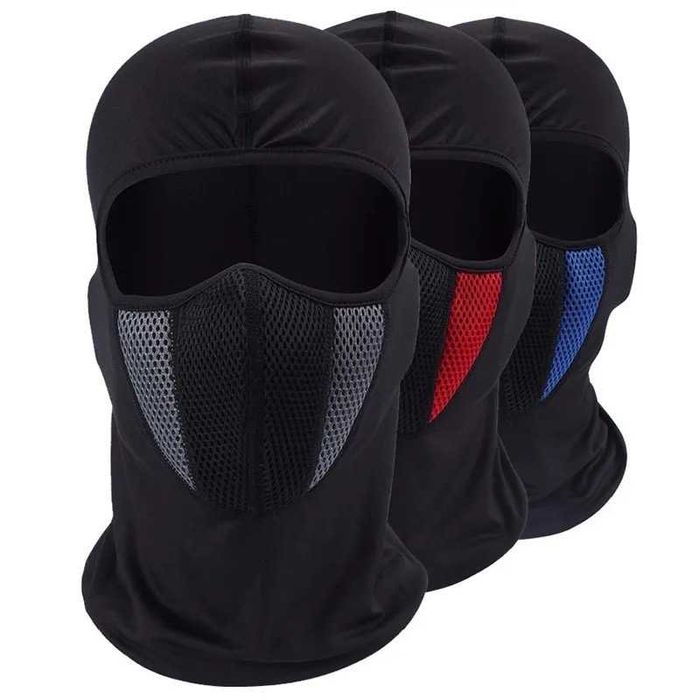 Balaclava multi-usos licra e algodão moto cafe racer scrambler