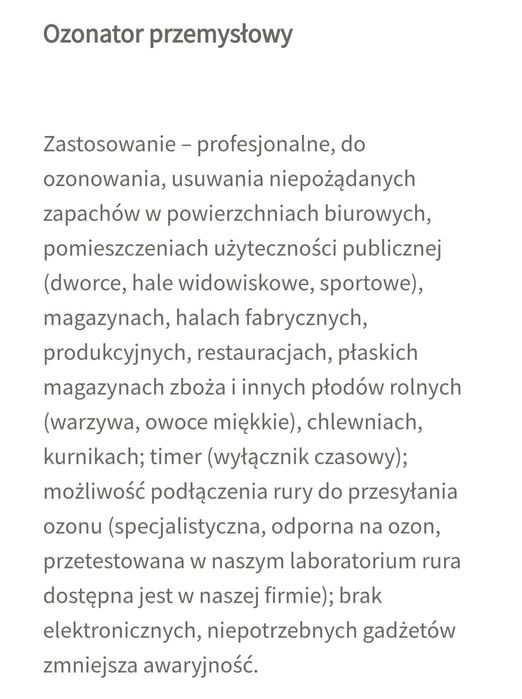 Korona Ozon Ozonator