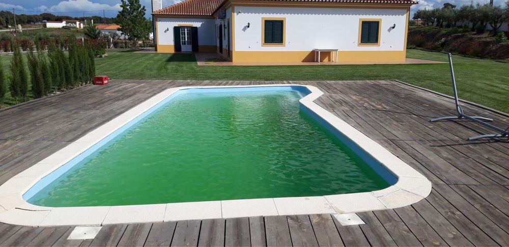 Limpeza de piscina completa