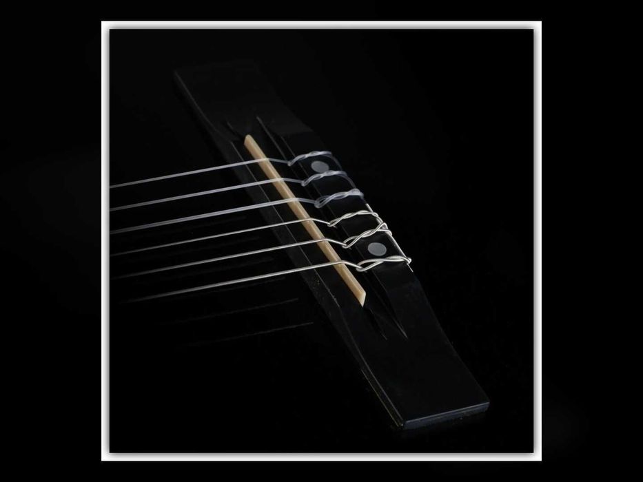 NOWA Gitara Klasyczna 4/4 Do Nauki Zestaw Pokrowiec Stroik Struny Kostki Pasek Dla Początkujących