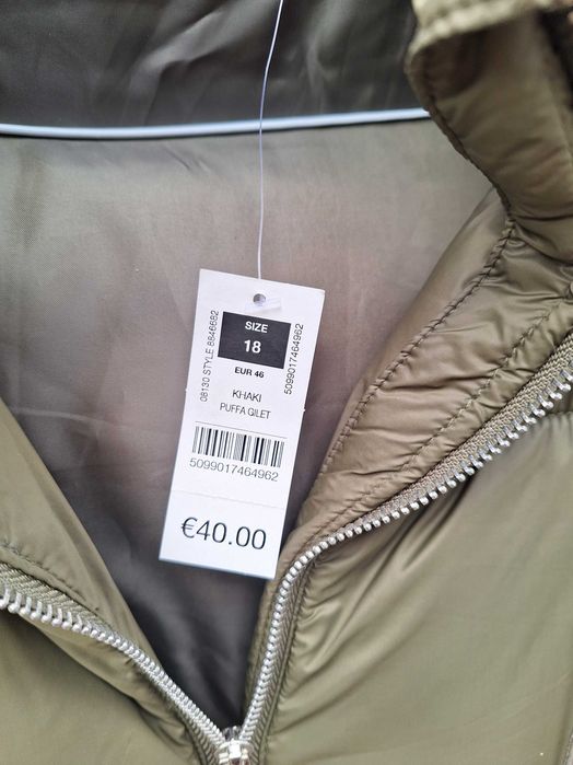 Kamizelka puchowa Dunnes/rozm 40/nowa