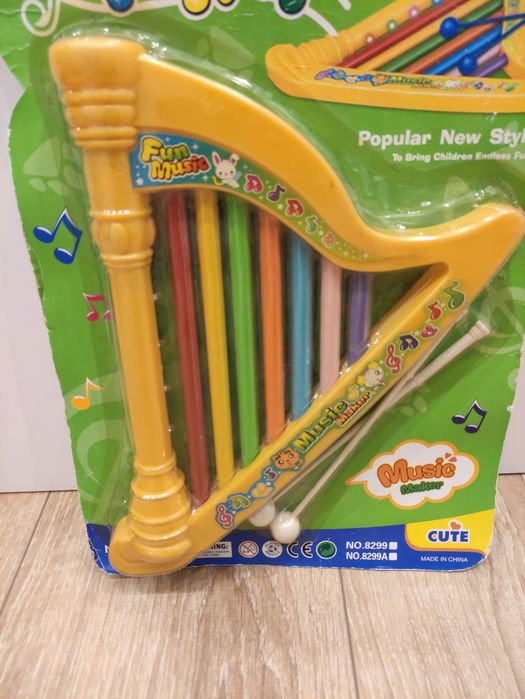 Cymbałki w kształcie harfy