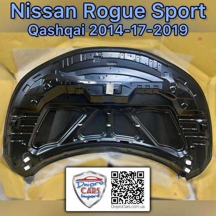 Капот Nissan Qashqai, Rogue Sport з 2013, Tong Yang