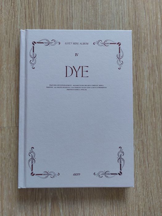 Got7 mini album DYE