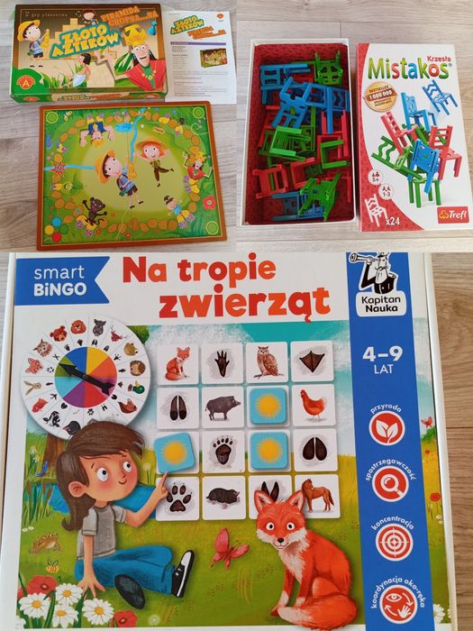 Trzy gry dla dzieci