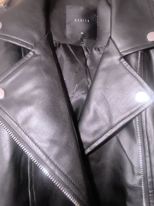 Ramoneska damska z eko skóry