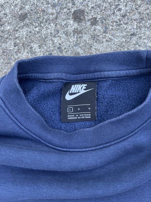 Оригінальний світшот Nike оверсайз, темно-синій, розмір L