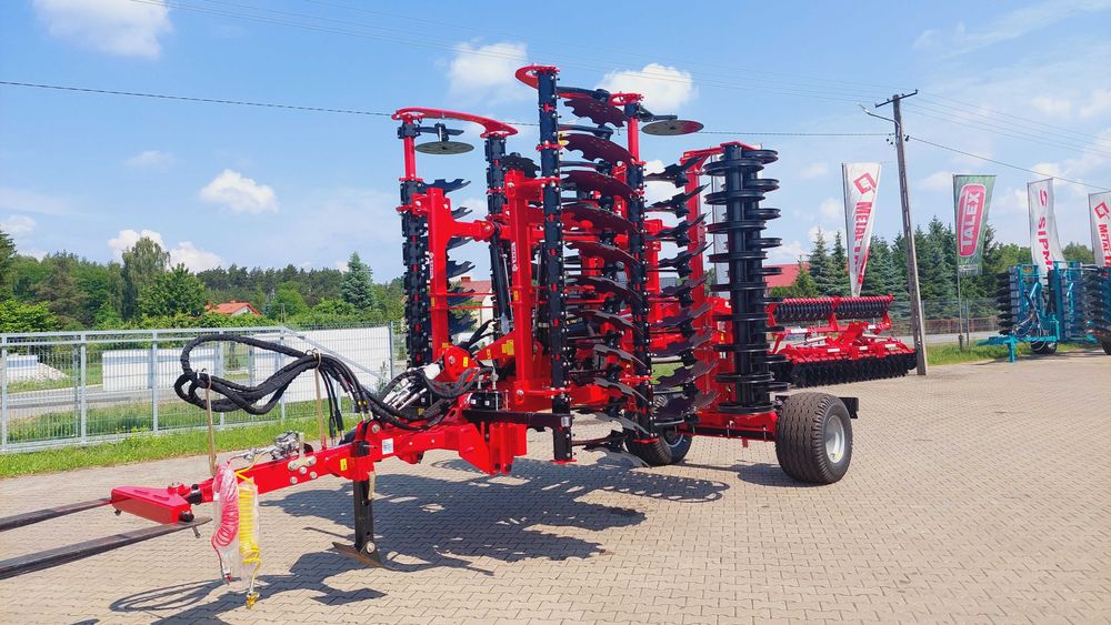 Brona Talerzowa AKPIL GEPARD XL | BISON XL 4m 5m |Wózek transportowy| CIĘŻKA|