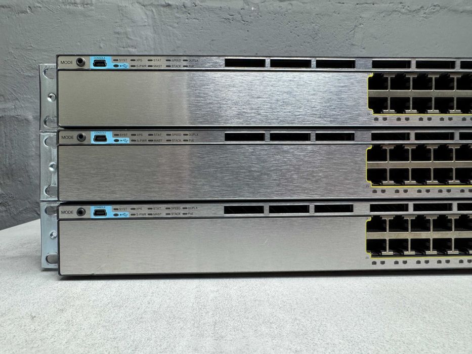 Коммутатор Cisco WS-C3750X-24P-S(1GE, 24PoE+) нал/безнал