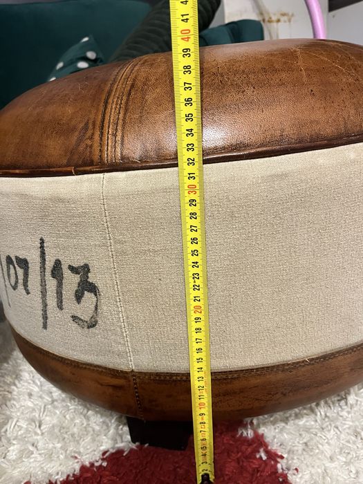 Puf w stylu loft 62 cm