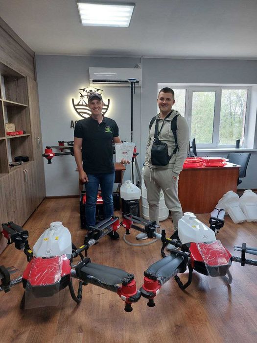 Бізнес під ключ в сфері внесення ЗЗР дронами.  до 300га/12год.