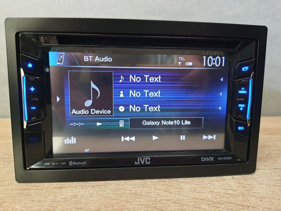 Radio Samochodowe JVC KW-V230BT 2din Bluetooth / płyty CD MP3 / USB / DVD  Kamera cofania Divx