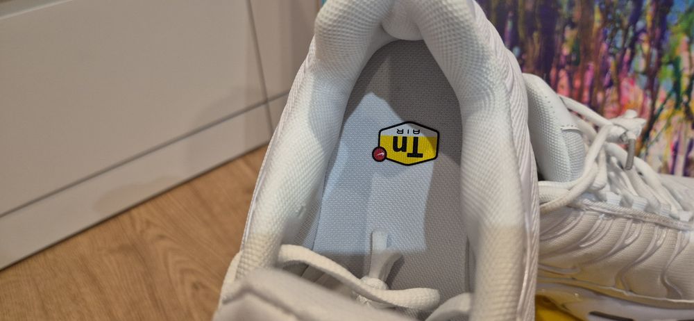 Nike Air Max Plus TN — rozmiar 44 | Triple White