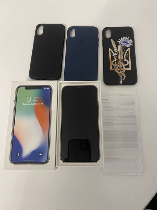 Оригінальний iPhone X 256GB Silver