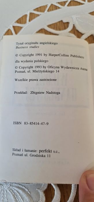 Leksykon Wiedzy Handlowej mini encyklopedia 1993