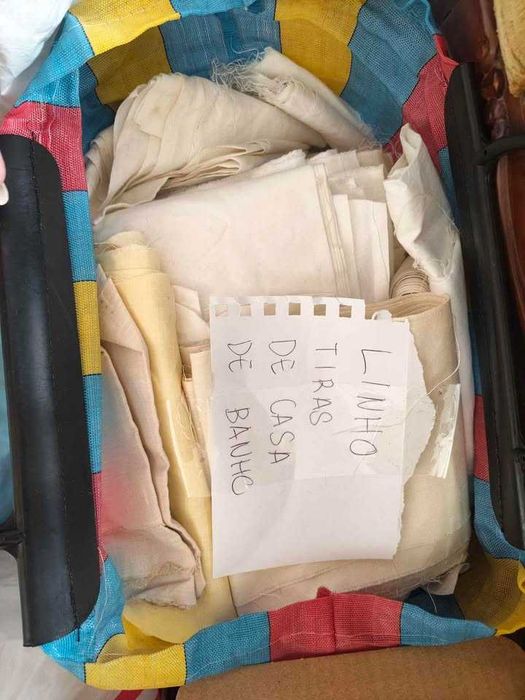Tecido linho, algodão, sarja e organza - Preço por kg