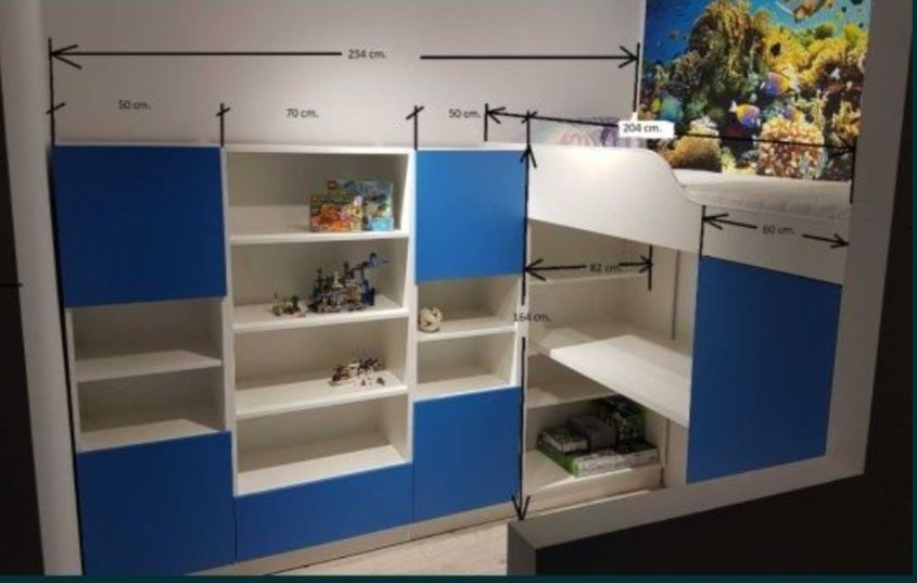 Łóżko zestaw młodzieżowe