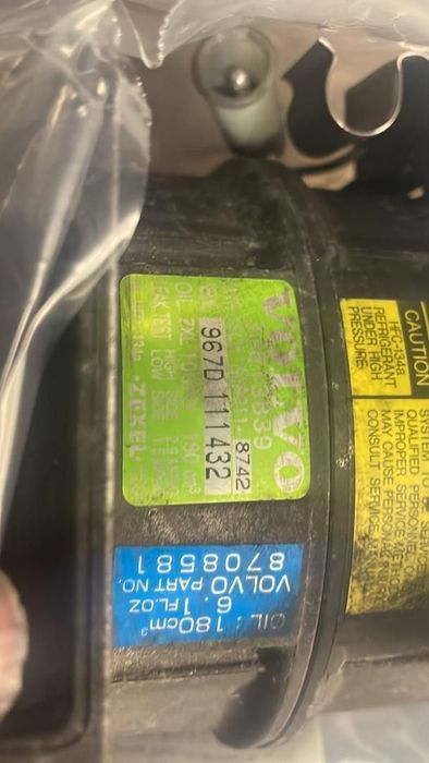 COMPRESSOR AR CONDICIONADO VOLVO S40 I 2002 -5060118742