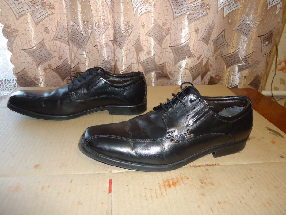 Туфли классические, кожаные, идеальные BUGATTI, размер 44)30)