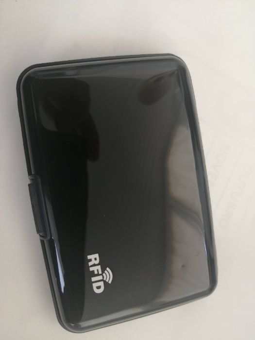 Porta cartões metálico (portes grátis)