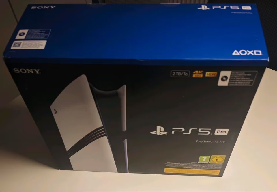 Sony PlayStation 5 Pro 2TB - Nowa, Pudełko zachowane, Zapieczętowana