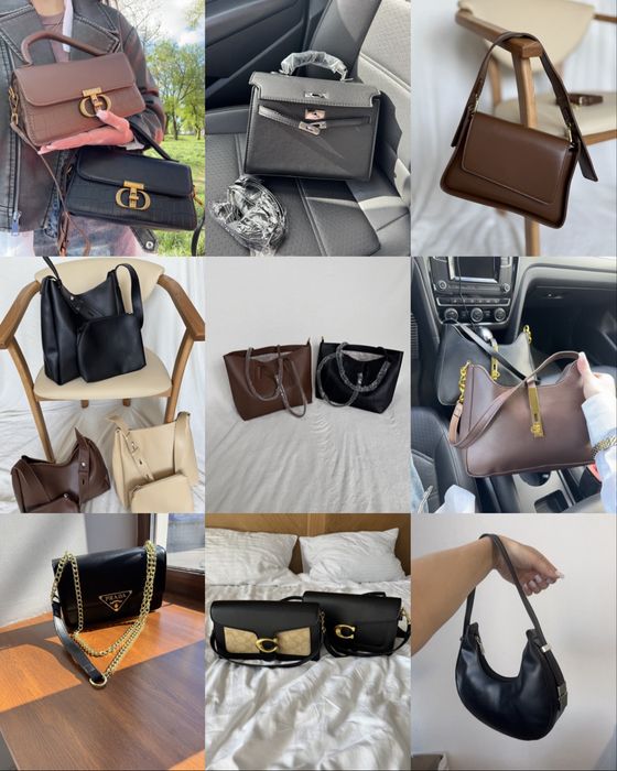 сумка Coach  ,Женская сумка, Сумка багет женская, сумка Coach  ,